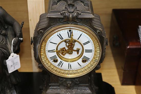 A French mantel clock